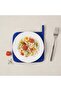 Kitchen heat-resistant mat set, heat resistant, suitable for cooking and baking, 5-piece pack, blue. - 3