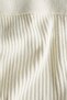 Flared rib-knit trousers - 7