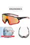 Unisex Polarized Sports Sunglasses Cycling Baseball Fishing Horseback Riding UV Protection Lightweight Anti-Glare Black Frame Red Lens - 3