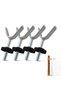 Y-Shape M10 Threaded Spindle Pressure Screws & Bolts with Anti-slip Feet for Baby Safety & Pet Doors