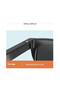 Two brand new V5.3 smart sunglasses, supporting calls and outdoor sports, black, using high-fidelity technology, and with UV protection. - 3