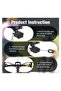 Pull-up bar - 2.5 meters - Telescopic - Suitable for children's bicycles - Easy to tow - 3