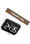 Rechargeable LED Electronic Timer with Large LCD Display, Magnetic Digital Cooking and Baking Countdown Alarm Clock (Black) - 2
