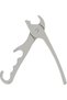 Pizza plate clip, heavy-duty cast aluminum 19.5cm heat-resistant oven tongs for hot dishes, grills, pizza plates, pots, and microwave ovens.
