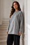 Knitwear Tunic R7183 Gray - 2