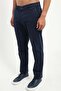 Men's Regular Fit Navy Blue Trousers - 3