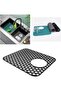 Solidchoice - Silicone Sink Mat - Non-slip Sink Protector - Heat Resistant and Durable - Black - Kitchen Accessory for Sink - Ideal for.. - 2