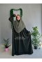 Erva Abaya and Short Sufle Set of 2