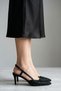 Nadia Women's Evening Dress Heeled Shoes Black Stone - 3
