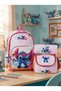 Girl's Primary School Orthopedic 3-Piece Set Pen Holder Lunch Bag 3 Compartments Ice Cream - 5