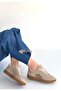 Lendo Beige Suede Lace-Up Sneakers - 3