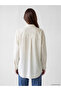 Lcw Modest White Striped Women's Shirt - 4