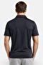 Men Classic Fit Short Sleeve Outdoor Polo Shirt, Dark Grey - 2