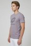 Men Sportswear Fit Short Sleeve Outdoor T-Shirt, Grey - 3