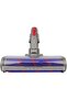 Suitable for vacuum cleaners, soft velvet roller brush head with LED light, suitable for hard floors and low-pile carpets.