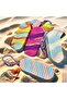 1pc Shockproof Silicone Swimming Goggles Case Storage Pouch with Drainage Holes - 2