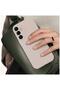 Samsung Galaxy A25 5g Compatible Case with Velvet Inside and Erasable Launching Silicone Case Beige - 2