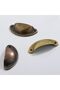 12-piece 3-inch (82 mm) modern silver cabinet cup handles, furniture door hardware knobs with screws for drawers and dressers - 5
