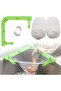 Kitchen sink strainer, kitchen-specific sink strainer hanging mesh triangular drain rack