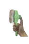 Two-pack cat and dog grooming combs, pet grooming and cleaning combs, pet hair removal tools with release button - 4