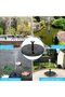 Solar fountain pump, for bird baths, garden ponds, swimming pools and outdoor floating solar water features, solar fountains, water feature... - 6