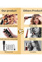 Automatic Rotating Curling Iron Brush, 4 Temperature Settings with Anti-Scald Design - 4