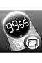 Digital kitchen timer, magnetic egg timer with large LED display, countdown timer, cooking timer, suitable for kitchen and baking. - 3