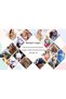 4-piece women's silk headscarf, satin hair scarf, large square scarf, silk neck scarf/shawl (90×90cm) - 2