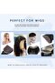 36 blue, double-sided, water-resistant adhesive strips for wigs, suitable for wigs with a lace front and hair. - 5