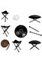 Handpan Drum & Electronic Wind Instrument Combo Set | Steel Hand Pan Musical Instrument with Carry Bag, Stand & Accessories - 5