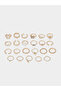 Set of 23 - Gold Tone Rings - 2