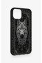 iPhone 13 Compatible Ethnic Wolf Pattern Silicone Case - 3