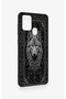 Samsung A21S Compatible Ethnic Wolf Pattern Silicone Case - 3