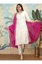 3-Piece Viscose Blend Tunic, Straight Fit Pants and Dupatta Set