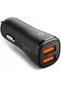 Încărcător auto Essential EV302 30W 2xUSB-A Negru - 3