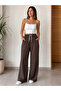 Women's Elastic Waist Tencel Modal Wide Leg Pants - 4