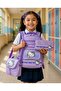 A+ Quality Girl Kitty Cat Lilac Primary School Orthopedic 3-Piece Set with Pen Holder, Foil-Lined Lunch Bag, 3 Compartments 498