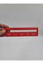 10 Pieces of Wooden Bookmarks (with Reading Guide and Ruler) 3 mm Colored Mdf Laser Cut and Printed Bookmark (15 cm) No7 - 3
