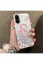 Realme C67 Compatible Silicone Edge Hard Back Case Couple Phone Case with Letter S Pattern - 3
