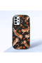 Samsung Galaxy A04S Compatible Black Silicone Case with Shock-Absorbing Camera Protections