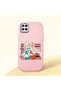 Pink Silicone Case with Shock-Absorbing Camera Protection Compatible with Samsung Galaxy A12/M12