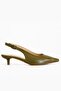 Cedra Kitten Pointed Toe Low Heel Shoes - 2