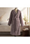 Elora 100% Cotton Hooded Women's Bathrobe Dusty Rose M/L