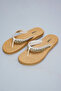 Embroidered Strap Flip-Flops - 3