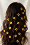 Daisy Figured Hair Accessory Hair Clip 10-Pack - 5