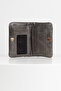Sawina Women's Leather Wallet Gray - 4
