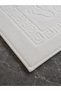 Foot Towel Welsoft Fabric 50X70 cm Soft Textured High Water Absorption Quick Drying Bathroom Foot Towel Footprint Patterned Bath Mat - 3