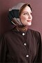 وشاح حرير ساتان 9610D-80 - 2