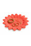 Sunflower Design Decorative Jewelry and Keychain Organizer Tray |   Multi-Purpose Desktop Organizer - 6