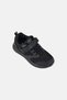 Kids Boy Velcro Closure Outdoor Shoes, Black